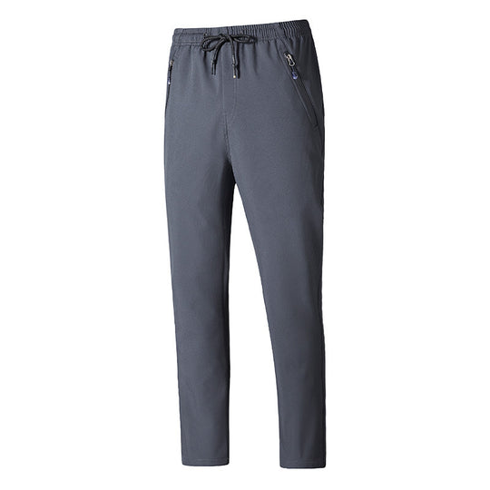 Herren Technische Softshell-Jogginghose mit wasserabweisender Membran, Reißverschlusstaschen und elastischem Kordelbund Shop Nory