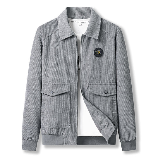 Herren Cordjacke mit praktischem Zip Shop Nory