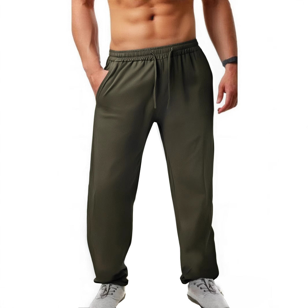 Herren Sportliche Jogginghose mit elastischem Bund und seitlichen Taschen