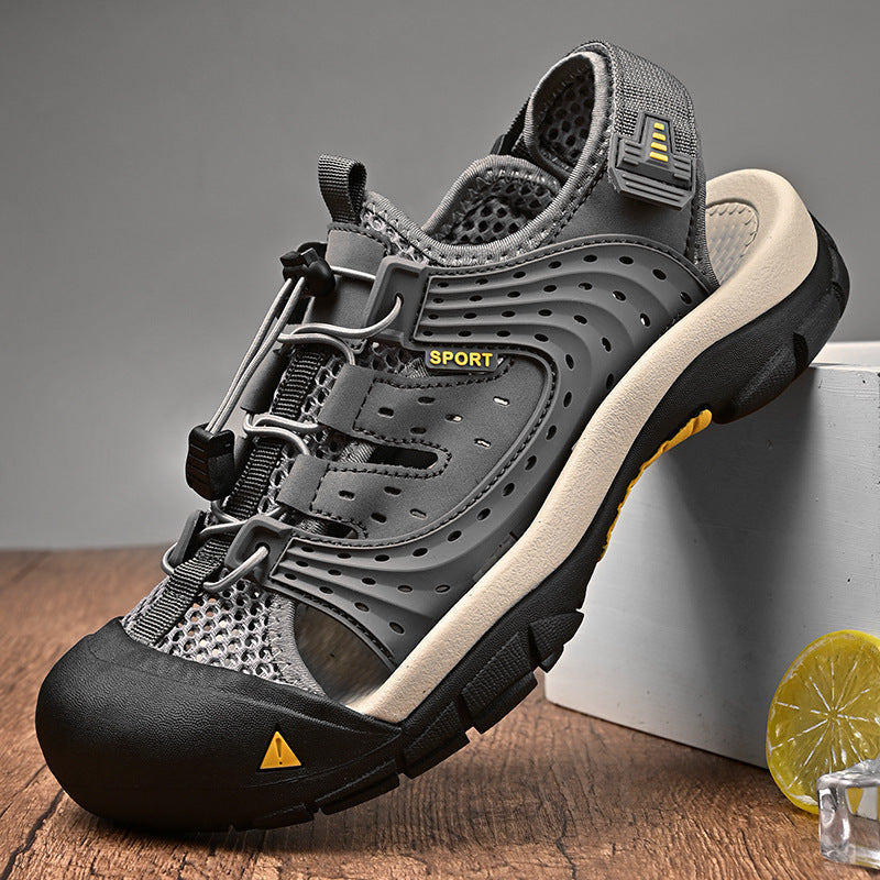 Herren Wassersport-Schuhe mit rutschfester Sohle und atmungsaktivem Obermaterial