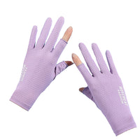 Mesh 2 Finger [Handschuhe - Lila]
