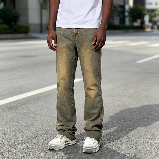 Herren Klassische Slim Fit Jeans Shop Nory