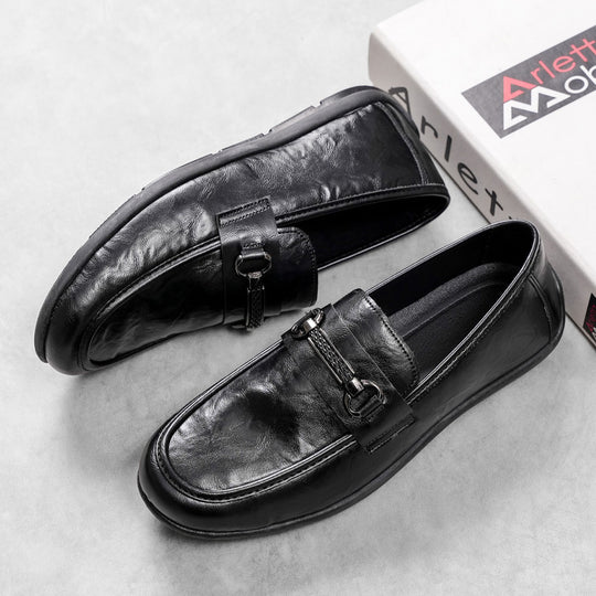 Herren Elegante Mokassins mit modischen Akzenten Shop Nory