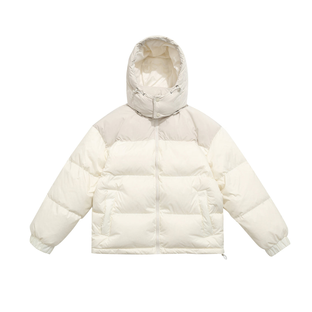 Herren Kurzboxy Steppjacke mit hoher Kapuze, Zugkordel und elastischen Ärmelbündchen Shop Nory