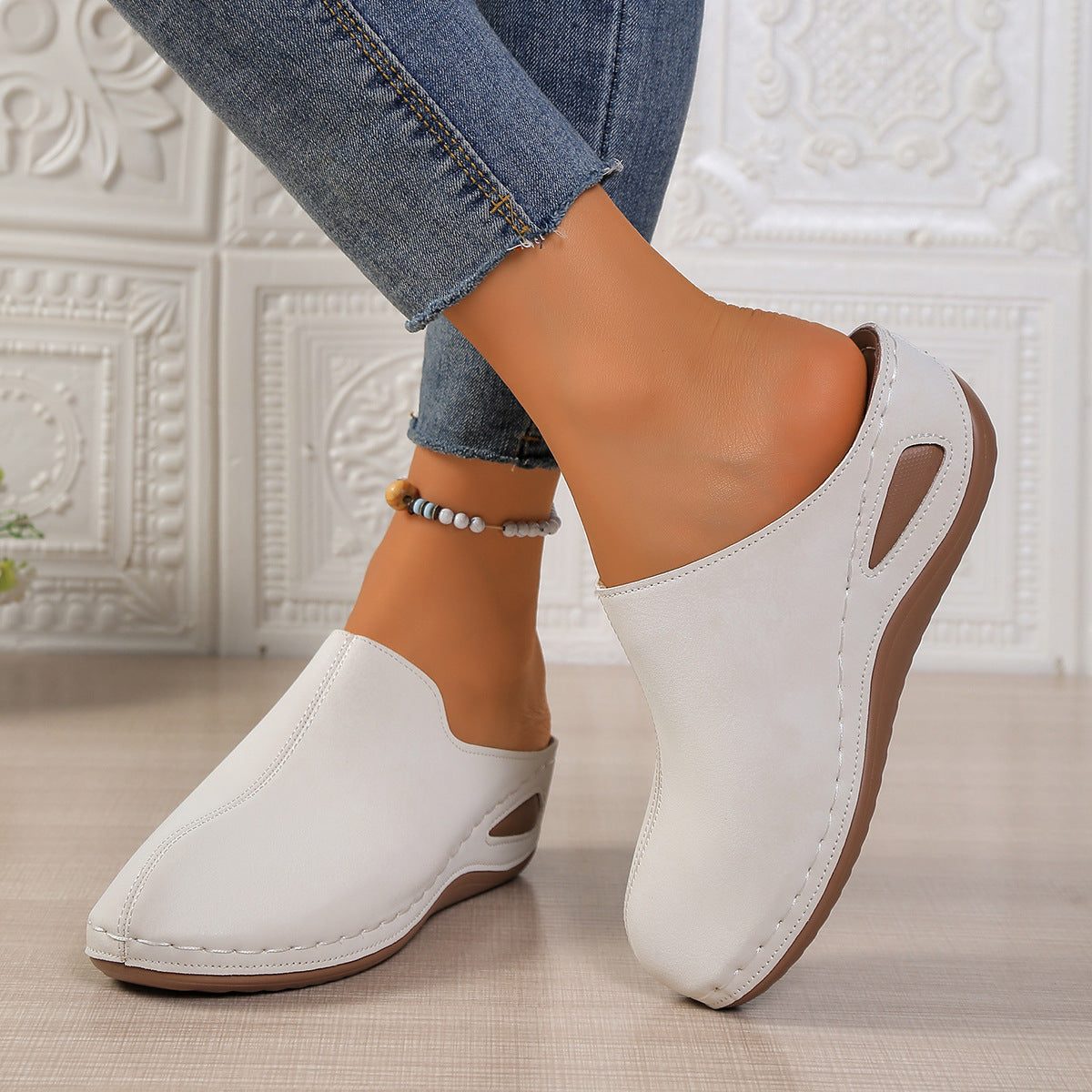 Damen Bequeme Clogs mit ergonomischem Design und atmungsaktiver Sohle