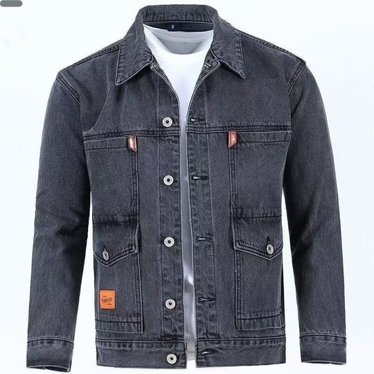 Herren Stilvolle Denimjacke Shop Nory