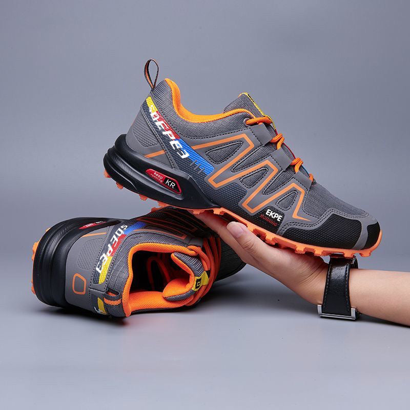 Damen Trail-Laufschuhe mit stoßdämpfender Sohle und atmungsaktivem Obermaterial Shopnory