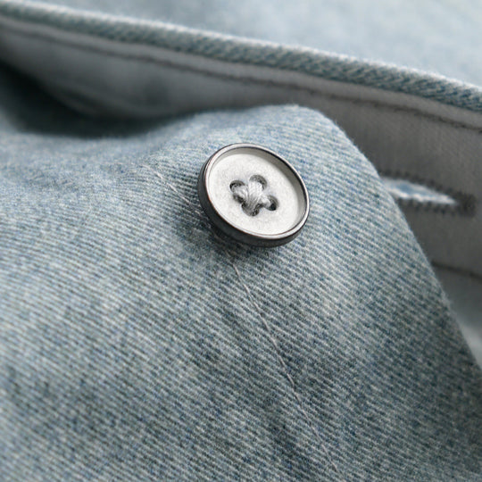 Herren Denim-Overshirt mit Used‑Effekt und Brusttasche Shop Nory