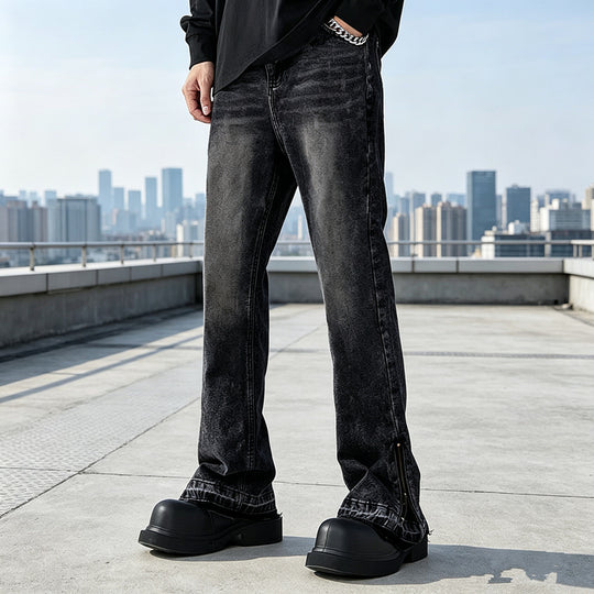Herren Casual Straight Leg Jeans Shop Nory