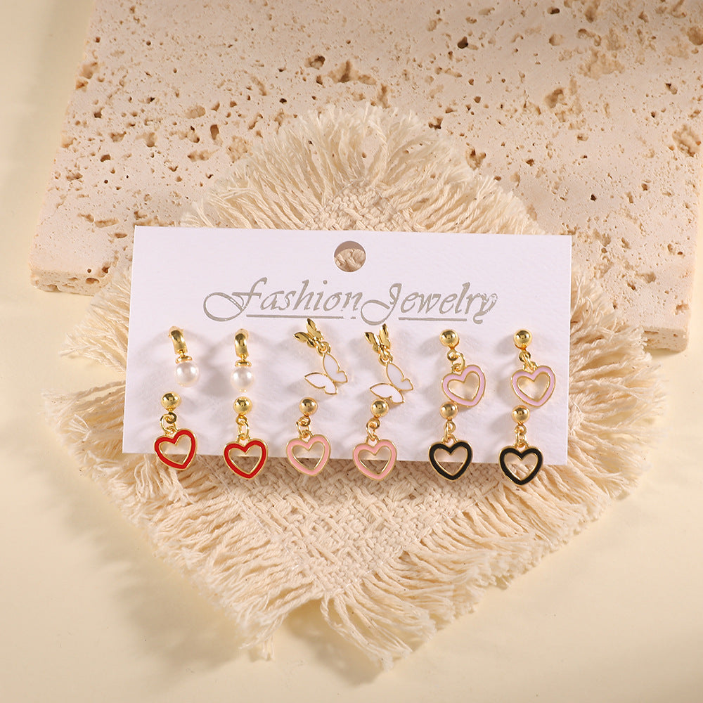 Damen Ohrstecker Set mit fruchtigem Design Shop Nory