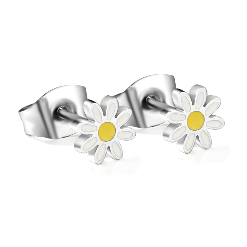 Damen Hängende Ohrstecker mit floralem Design Shop Nory