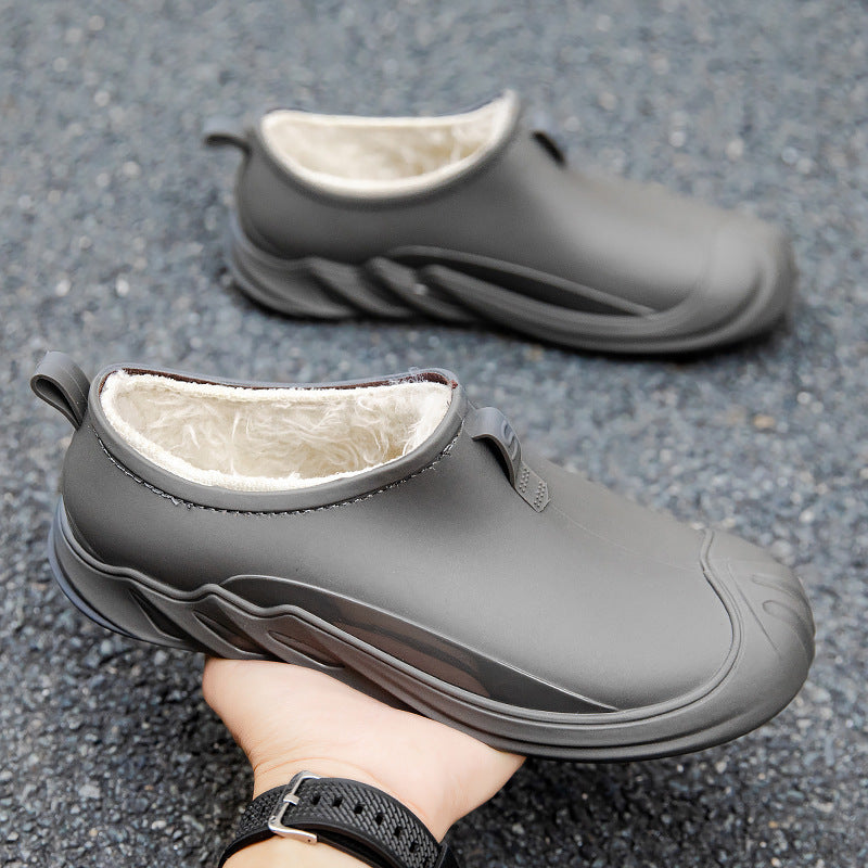 Herren Gefütterte wasserdichte Kurzschlupf-Clogs mit Thermofutter und profiliertem Outdoor-Sohlenprofil Shop Nory