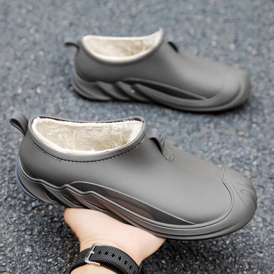 Herren Gefütterte wasserdichte Kurzschlupf-Clogs mit Thermofutter und profiliertem Outdoor-Sohlenprofil Shop Nory