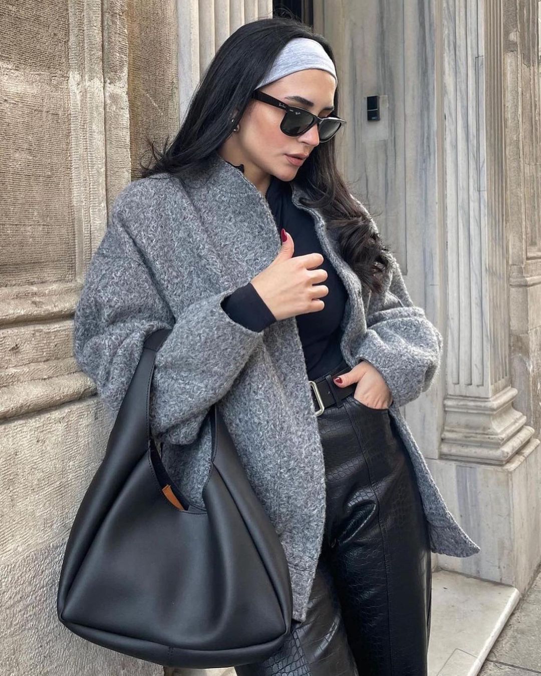 Damen Kuschelige und elegante Wolljacke