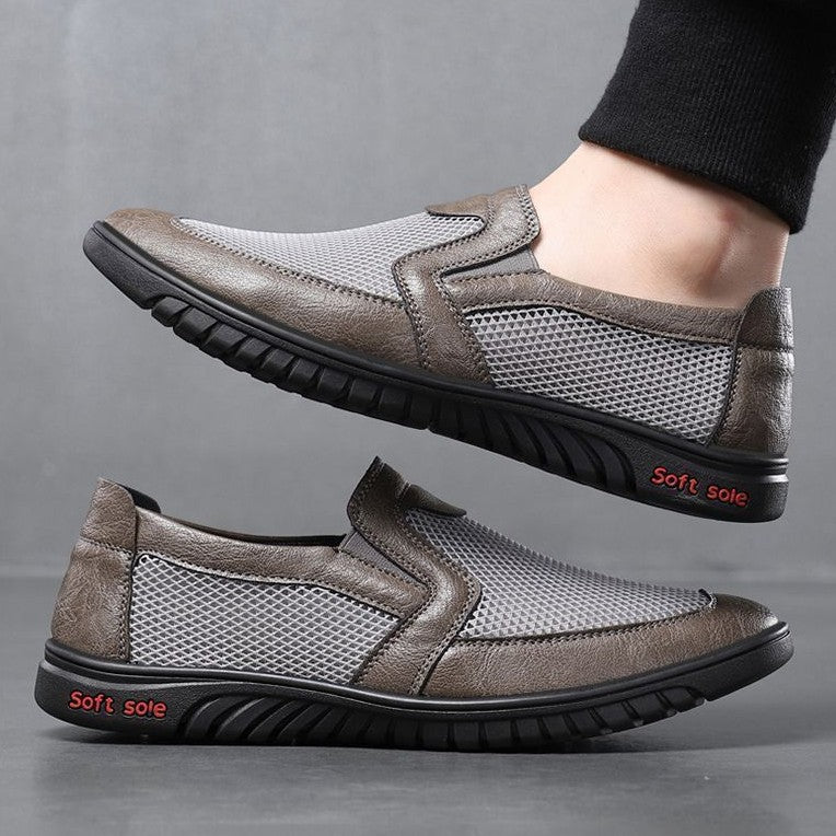 Herren atmungsaktive Slip-On Schuhe