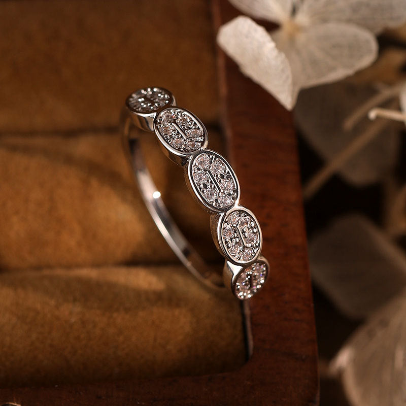 Damenring mit glitzerndem Zirkonia-Besatz Shop Nory