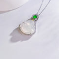 Damen Halskette mit kunstvollem Buddha-Anhänger aus hochwertigem Material Shop Nory