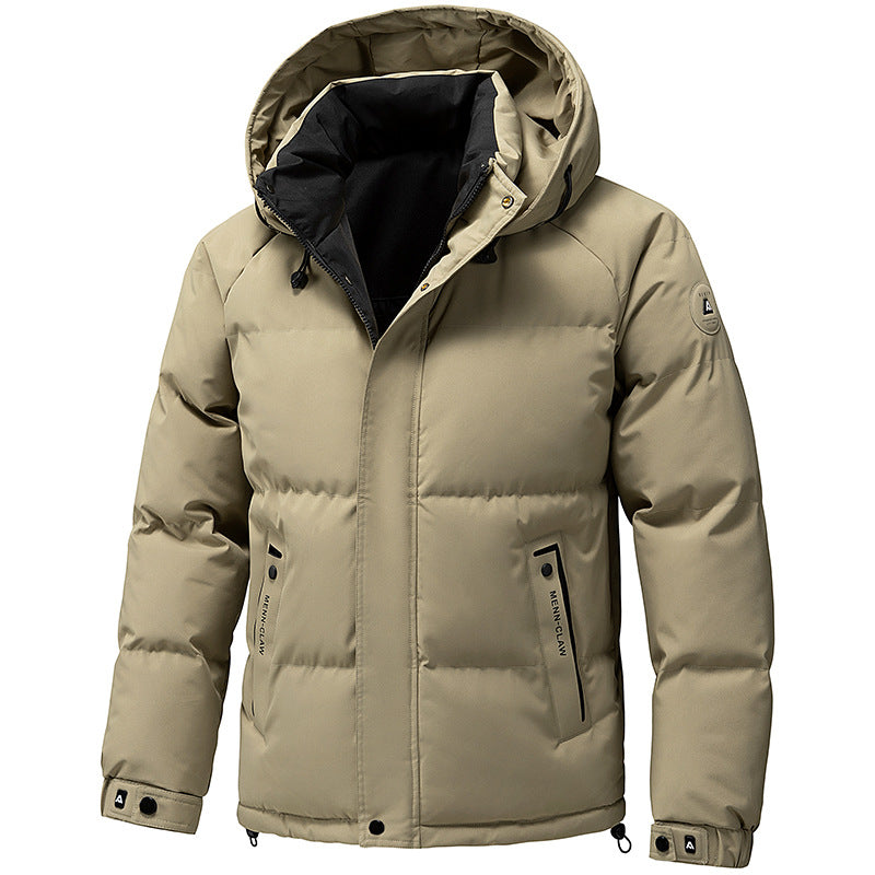 Herren Wattierte Kapuzen-Parka mit Thermofutter und winddichter Außenhülle Shop Nory