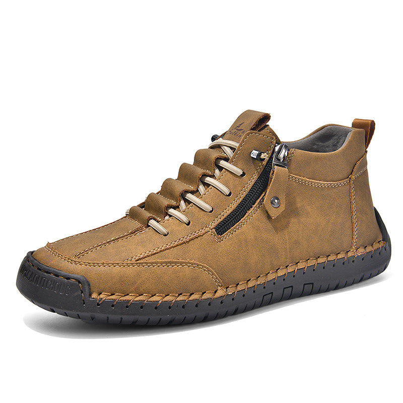 Herren Hochwertige und stilvolle Sneaker mit praktischem Reißverschluss Shopnory