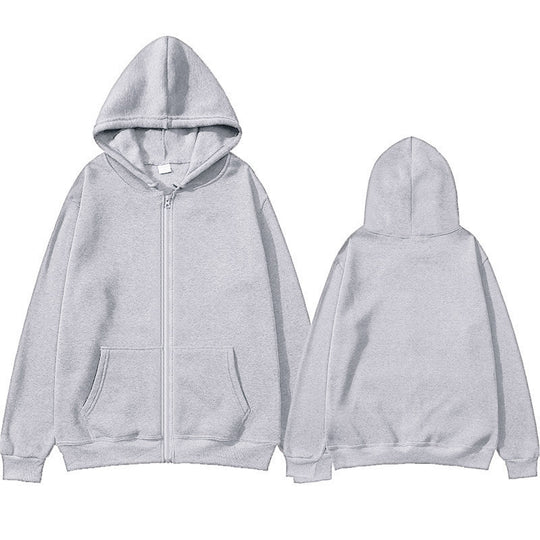 Unisex Zip-Hoodie mit robustem Metallreißverschluss, angerauter Fleece-Innenseite, geteilten Eingrifftaschen und verstärkten Nähten Shop Nory