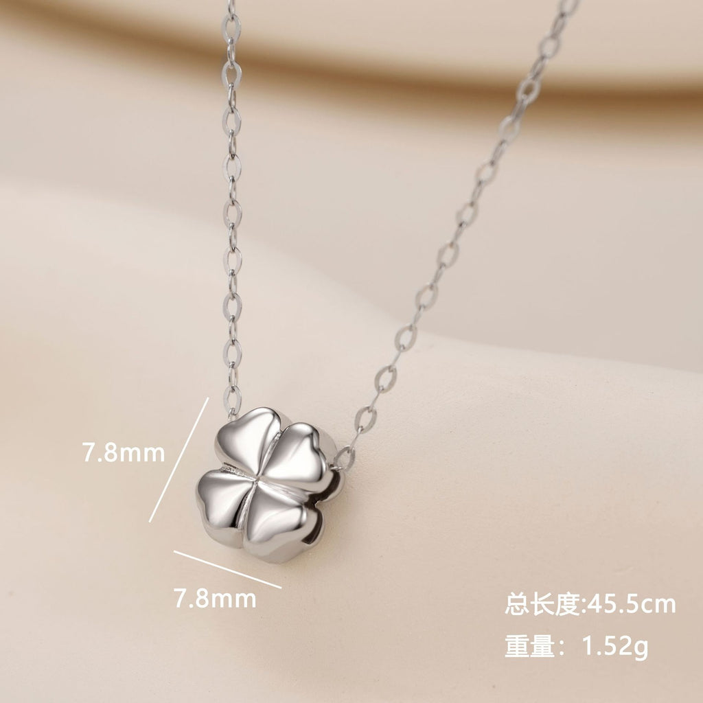 Damen Halskette mit 4-blättrigem Kleeblatt Shop Nory