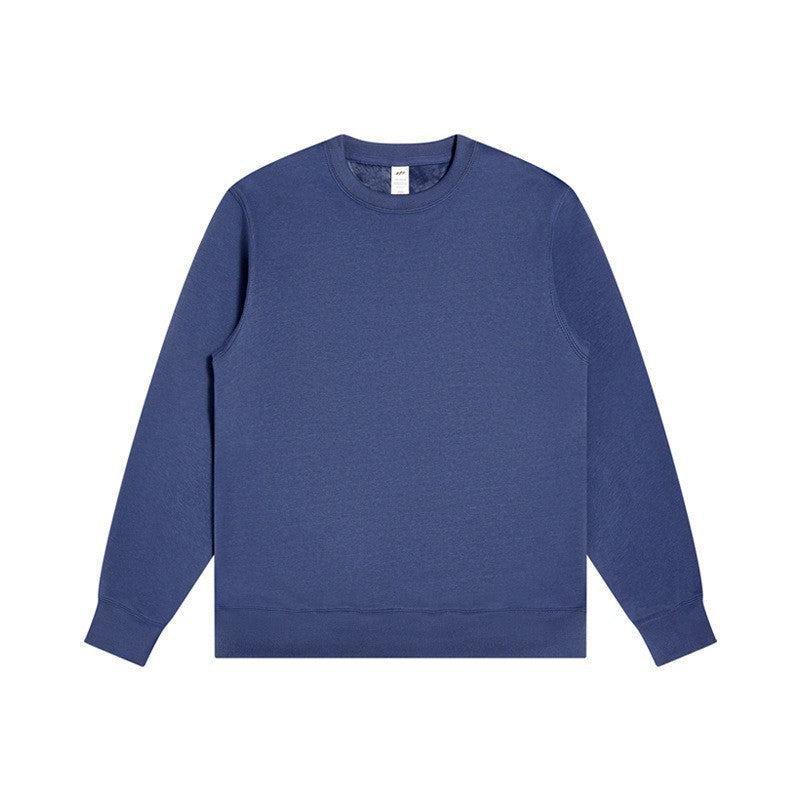 Unisex Minimalistisches Baumwoll-Sweatshirt mit Rundhals, Rippbündchen & Relaxed Fit Shop Nory