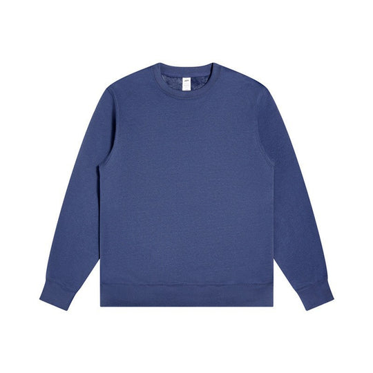 Unisex Minimalistisches Baumwoll-Sweatshirt mit Rundhals, Rippbündchen & Relaxed Fit Shop Nory