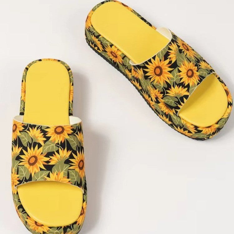 Damen Komfortable Zehentrenner-Sandalen mit modischem Schmetterlingsdesign