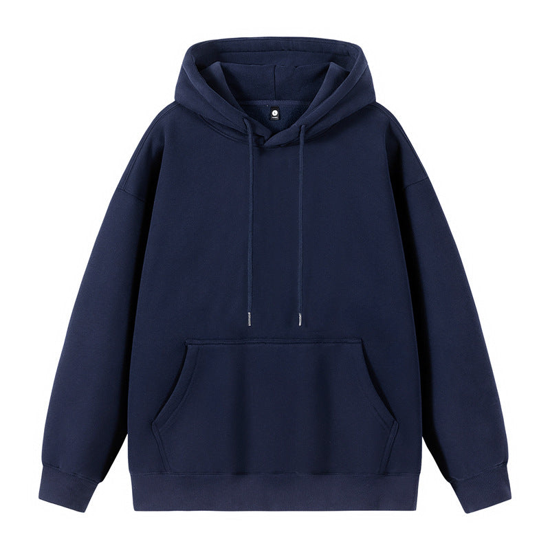 Unisex Oversize-Kapuzenpullover mit Kängurutasche und überschnittener Schulter Shop Nory