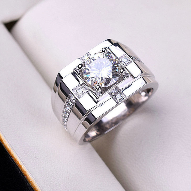 Damen eleganter Verlobungsring mit funkelndem Zirkonia Shop Nory