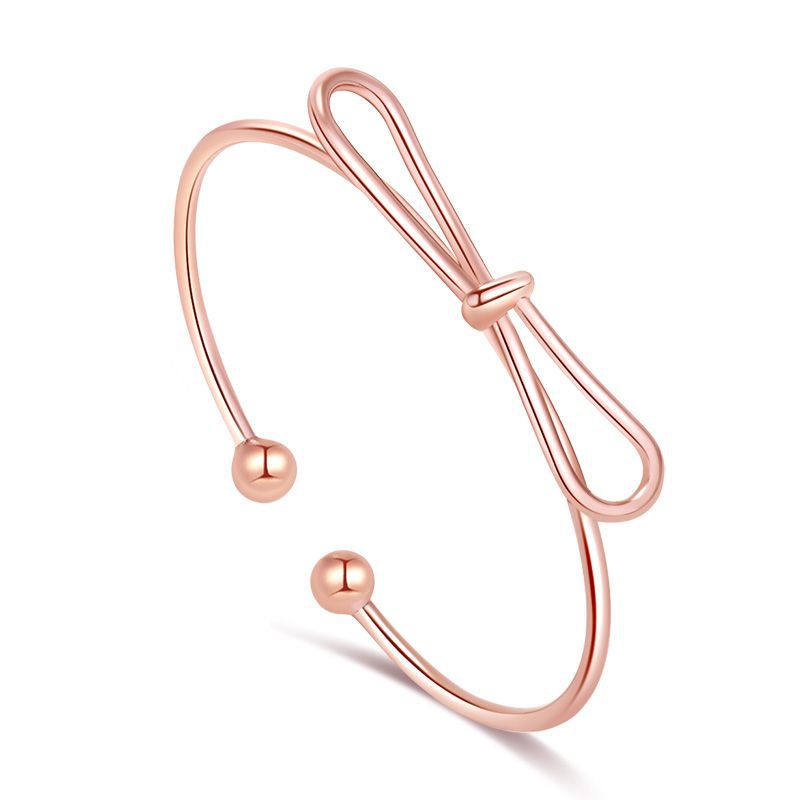 Damen Offenes Armband mit kunstvollem Schleifen-Design Shop Nory