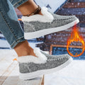 Damen Bequeme und kuschelig gefütterte Sneaker Shopnory