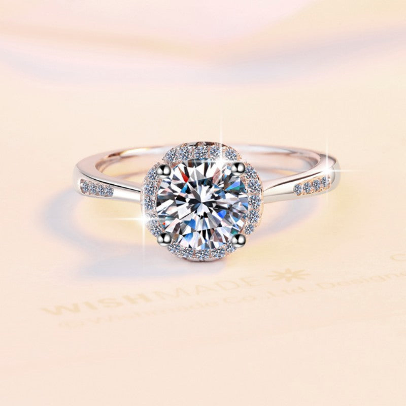 Damen Verlobungsring mit funkelndem Zirkonia Shop Nory