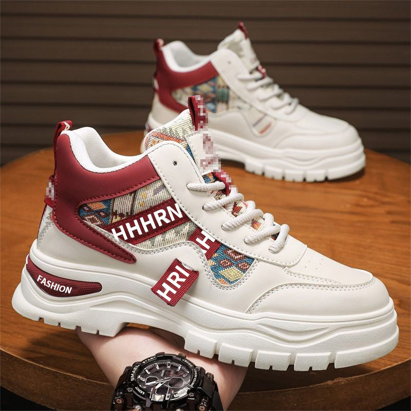 Herren Plateau-Sneaker mit Ethno-Gewebeeinsätzen Shop Nory