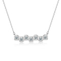 Damen Halskette mit funkelnden Zirkonia-Details Shop Nory