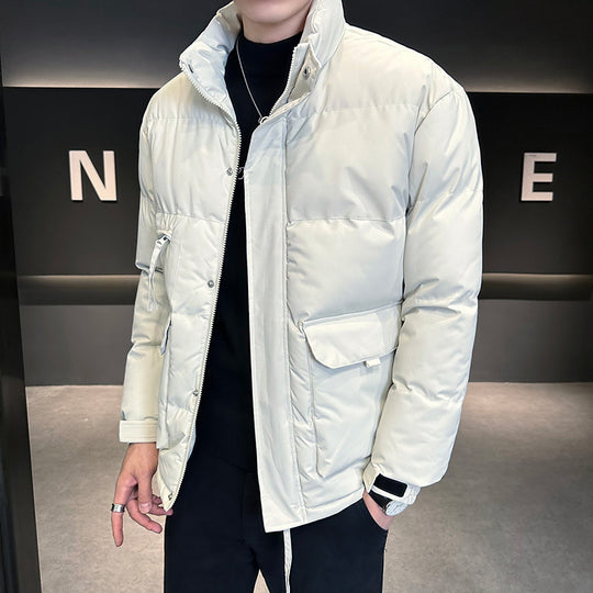 Herren Thermo-Steppjacke mit hohem Stehkragen und aufgesetzten Pattentaschen Shop Nory