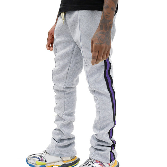 Herren Slim-Fit Jogginghose mit Tunnelzug, markanten Ziernähten & seitlichem Panel Shop Nory