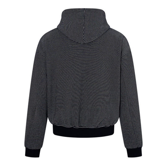 Damen Feinringel-Zipjacke mit hohem Stehkragen, Kängurutaschen und elastischem Saum Shop Nory