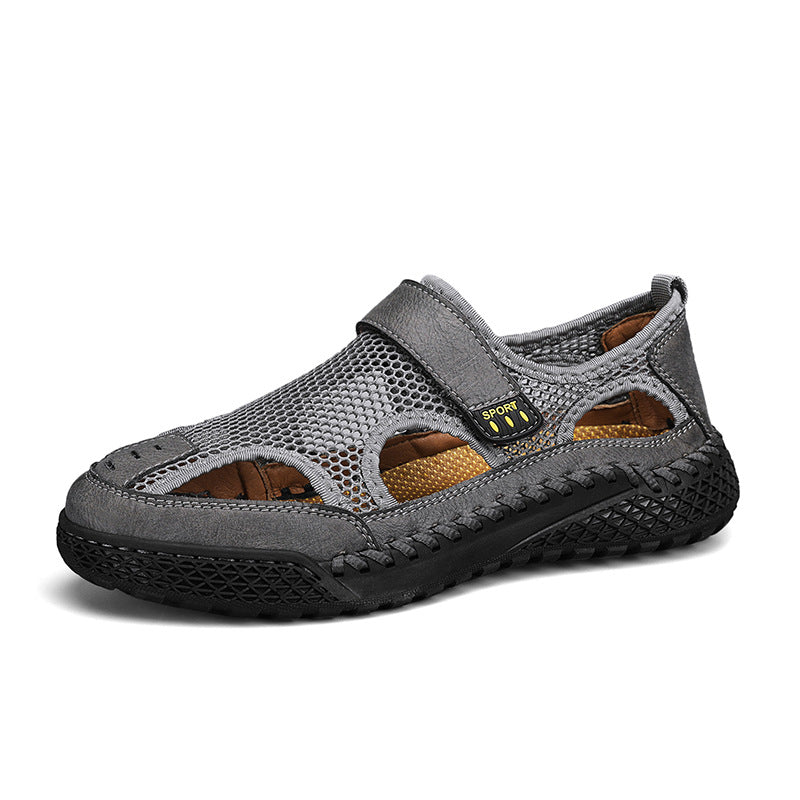Herren Atmungsaktive Freizeitschuhe mit verstellbarem Riemen