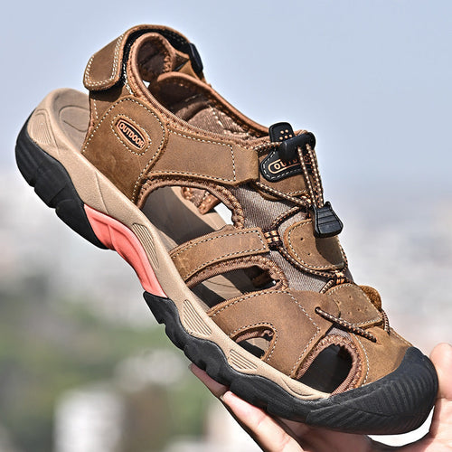 Damen Multifunktionale Trekking-Sandalen mit Schnellverschluss und rutschfester Sohle