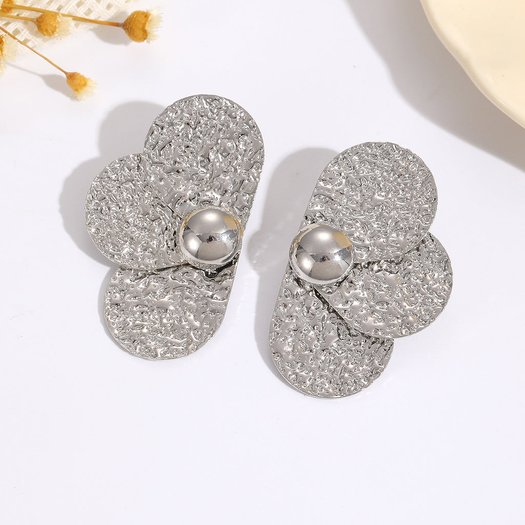 Damen Ohrclips im eleganten, geschwungenen Design Shop Nory