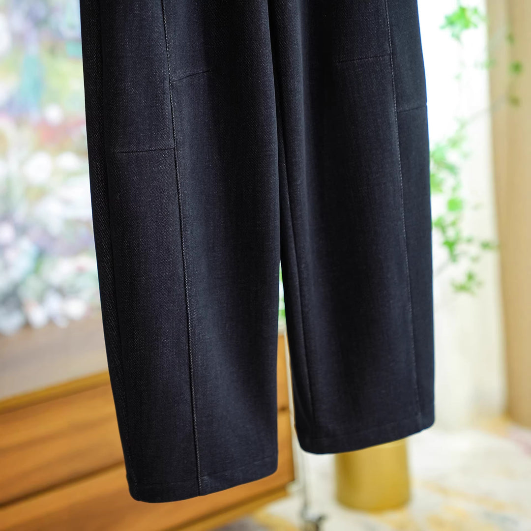 Damen Bequeme und modische Hose mit Gürtel Shop Nory