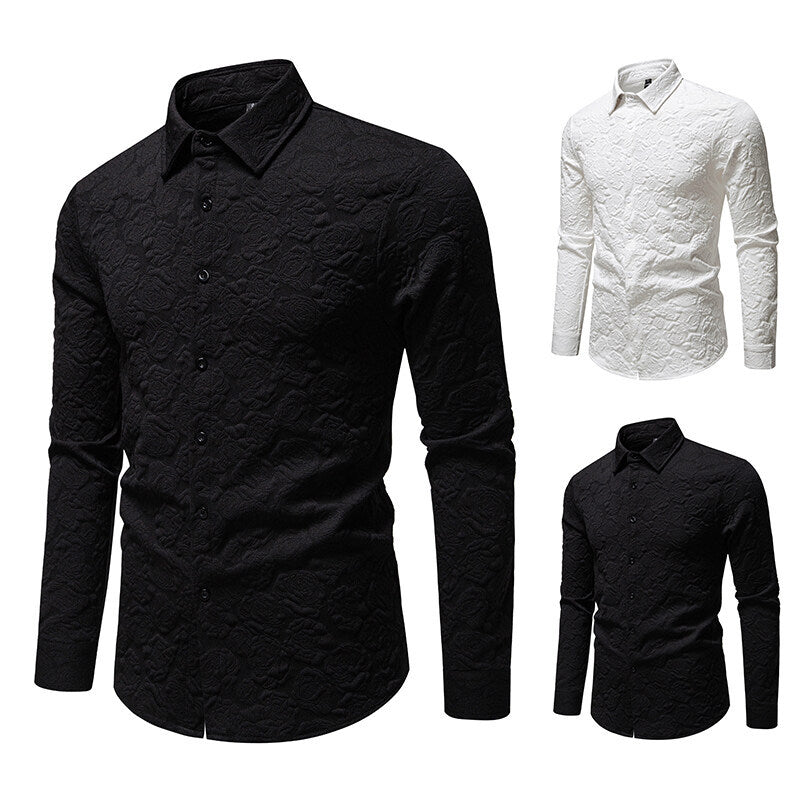 Herren Hemd mit strukturiertem Design