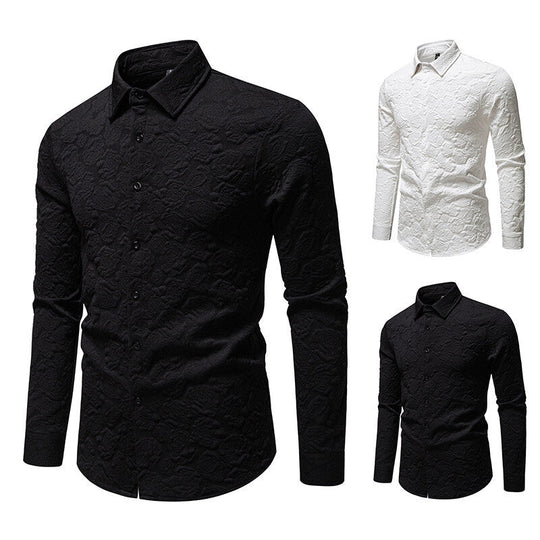 Herren Hemd mit strukturiertem Design