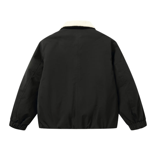 Herren Kurzblouson mit Sherpa-Kragen und Utility-Taschen Shop Nory