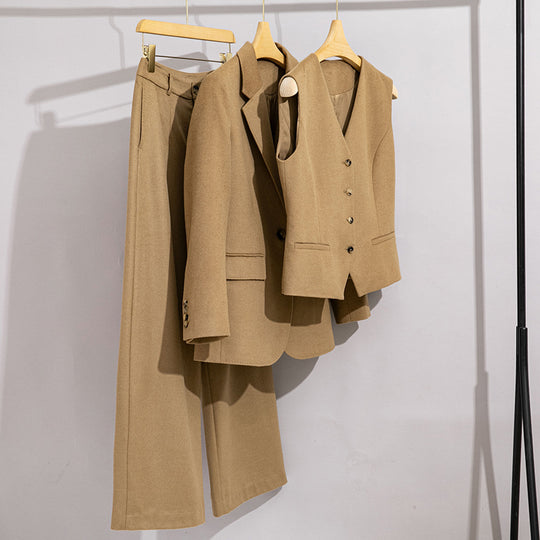 Damen Lang geschnittener Wollmix-Blazer mit Ein-Knopf-Verschluss und Pattentaschen Shop Nory