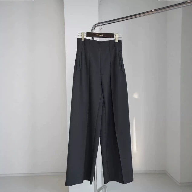 Damen Elegante und weite Stoffhose Shop Nory