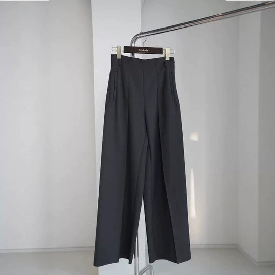 Damen Elegante und weite Stoffhose Shop Nory