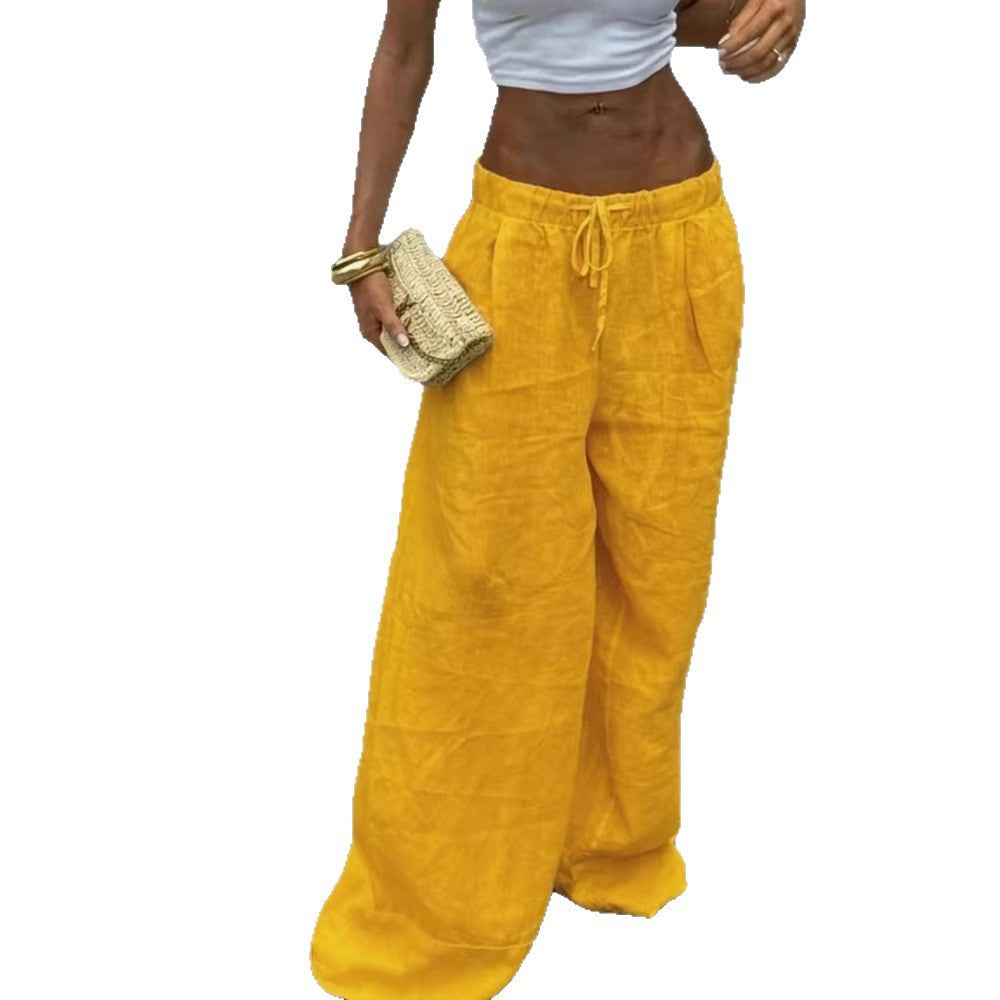 Damen weite Palazzohose Shopnory