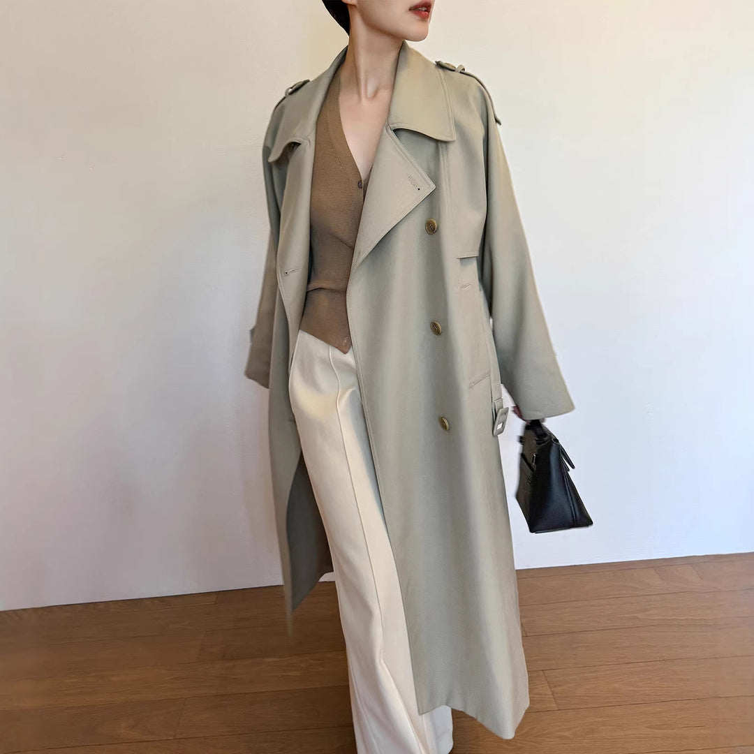 Damen Modischer Trenchcoat Shop Nory